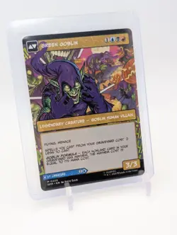 MTG - Norman Osborn - Borderless Mythic #220 - Spider-Man NM - Image 2