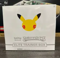 Pokemon TCG Celebrations Elite Trainer Box - Factory Sealed, Brand New - Image 1