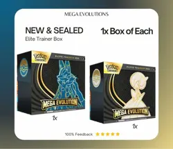 Mega Evolution Pokemon ETB Bundle - BOTH Gardevoir & Lucario - PRESALE ✅ - Image 1