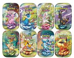 Pokemon TCG Prismatic Evolutions Costco 8 Mini-Tin Bundle - Image 1