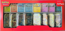 Pokemon TCG Prismatic Evolutions Costco 8 Mini-Tin Bundle - Image 2