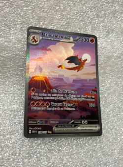 🇫🇷 Carte Pokemon DRACAUFEU EX Alternative 199/165 151 EV3.5 FR - Image 4