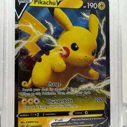 2021 Pokemon SWSH Black Star Promo #061 - Pikachu V Box Promo - PSA 10 GEM MT - Image 4