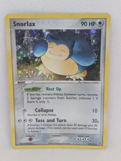Snorlax 15/112 FireRed & LeafGreen Holo Ultra Rare Pokemon TCG Nintendo 151 LP - Image 1