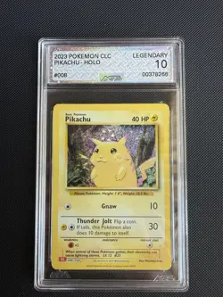 Pikachu 008/034 Holo 2023 Pokemon TCG Classic AGS LEGENDARY 10 - Image 1