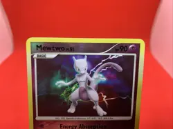 Mewtwo LV.51 9/100 Majestic Dawn Pokemon Card Reverse Holo English 2008 Mewtu - Image 2