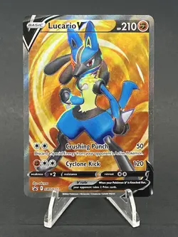 Lucario V #SWSH213 SWSH: Sword & Shield Promo Cards 250001 - Image 1
