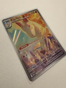 Rapidash 189/182 Illustration Rare Destined Rivals Pokemon Card Near Mint - Image 2