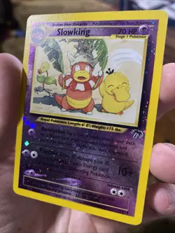 Pokemon TCG Slowking 14/18 Reverse Holo Card Southern Islands LP - Image 1