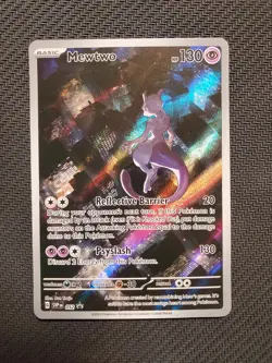 Mewtwo 052 Sv: Scarlet & Violet Promo Cards Holo English Near Mint - *Unsealed* - Image 1