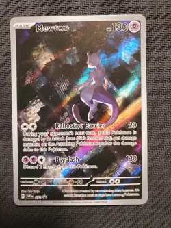 Mewtwo 052 Sv: Scarlet & Violet Promo Cards Holo English Near Mint - *Unsealed* - Image 2