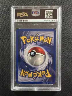 Pokemon Card PSA 8 NM-MT Brock's Rhydon Gym Heroes Unlimited 2000 Holo 2/132 - Image 2