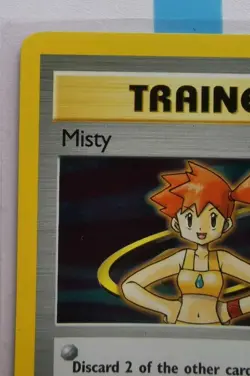 Misty 18/132 Holo Gym Heroes Trainer Card NEAR MINT - Image 4