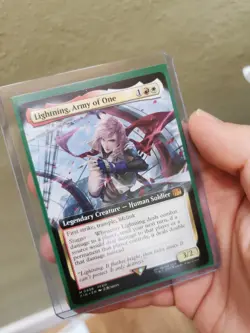 Lightning, Army of One - Magic - Final Fantasy Mythic MTG #0498 FFXIII - Image 1