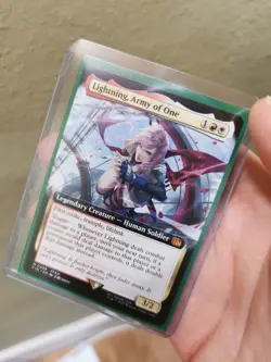 Lightning, Army of One - Magic - Final Fantasy Mythic MTG #0498 FFXIII - Image 2