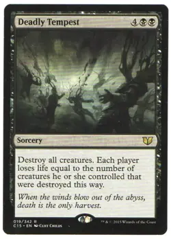 MTG Deadly Tempest Commander 2015 R 19/337 (LIGHTLY PLAYED) - Image 1