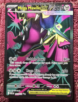 Pokemon TCG Mega Mawile ex Mega Evolution 162/132 Full Art Ultra Rare MINT - Image 1