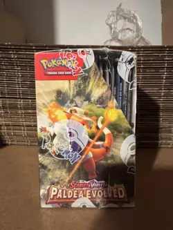 Pokemon Paldea Evolved Half Booster Box HOLE IN SEAL SEE DESCRIPTION (18 Packs) 5060705220566 - Image 3