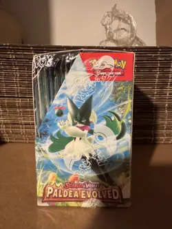 Pokemon Paldea Evolved Half Booster Box HOLE IN SEAL SEE DESCRIPTION (18 Packs) 5060705220566 - Image 4