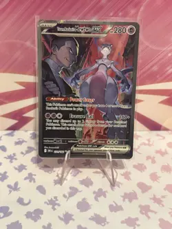 Pokemon TCG Team Rocket's Mewtwo EX 231/182 Destined Rivals SIR Full Art - Image 1