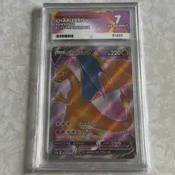Pokemon TCG Charizard v SWSH050 Black Star Promo ACE 7 - Image 2