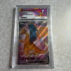 Pokemon TCG Charizard v SWSH050 Black Star Promo ACE 7 - Image 3