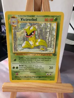 Pokemon TCG Victreebel 30/64 Jungle Set Heavy Played - Image 1