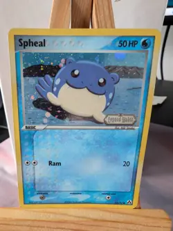 Pokemon TCG Spheal 65/92 Legend Maker Reverse Holo Light Played - Image 1