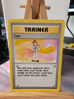 Pokemon TCG Lass 75/102 Base Set Light Played - Image 1