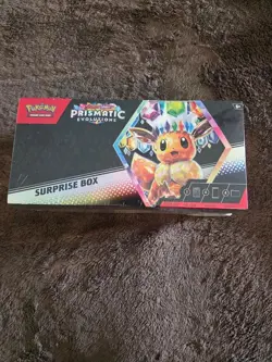 POKEMON TCG Scarlet & Violet Prismatic Evolutions Surprise Box Factory Sealed - Image 1