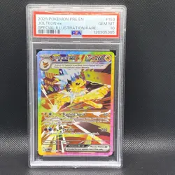Pokemon Prismatic Evolutions #153 Jolteon Ex Special Illustration Rare PSA 10 - Image 1