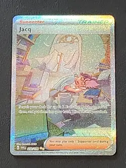 Jacq 250/198 Pokemon Scarlet & Violet Base Set Special Illustration Rare NM - Image 1