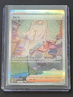 Jacq 250/198 Pokemon Scarlet & Violet Base Set Special Illustration Rare NM - Image 3