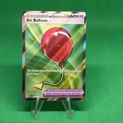 Air Balloon (Full Art) 166/132 Ultra Rare Pokemon Mega Evolution - Image 1