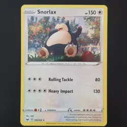 Pokemon TCG - Snorlax Cosmos Holo Promo 140/202 with Double Swirl - Image 3