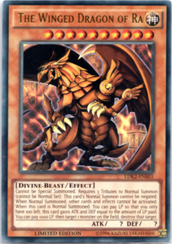 The Winged Dragon of Ra - LDK2-ENS03 - Ultra Rare - Limited Edition Yugioh - Image 1