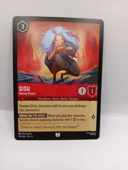 Disney Lorcana Fabled Singles Sisu Daring Visitor 119/204 Uncommon Card - Image 1
