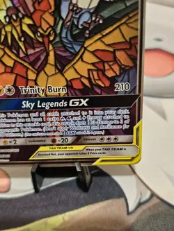 Pokemon Card Moltres & Zapdos & Articuno GX SM210 Hidden Fates Promo NM Clean - Image 5
