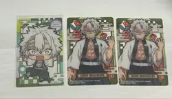 Demon Slayer Stained Glass Card Mitsuri Kanroji Single Card - Image 1