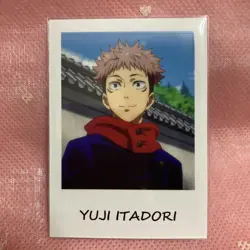 Jujutsu Kaisen Toge Inumaki Photo Card Collection Cheki Trading - Image 1
