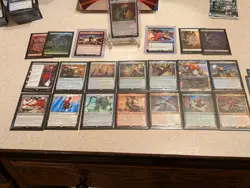 Spiderman MTG 23 Card Lot! Anti-Venom, Spider-Woman, Electro, 16 Rares & 4 Lands - Image 1