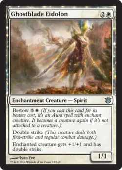 Ghostblade Eidolon -Foil Light Play MTG Born of the Gods - Image 1