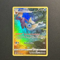 Vaporeon TG02/TG30 Pokemon TCG Brilliant Stars Trainer Gallery Holo NM - Image 1
