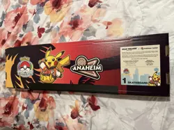 Bear Walker Pokemon Worlds Champions Exclusive 2025 Skateboard Sealed in Box - Image 1