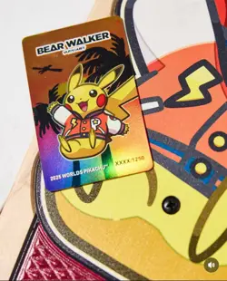 Bear Walker Pokemon Worlds Champions Exclusive 2025 Skateboard Sealed in Box - Image 3