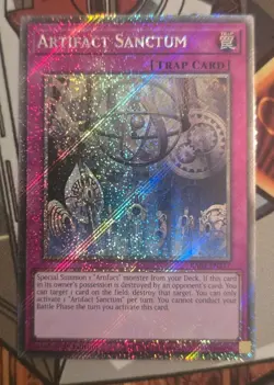 Artifact Sanctum RA04-EN217 | Platinum Secret Rare | 1st Ed | YuGiOh - Image 1