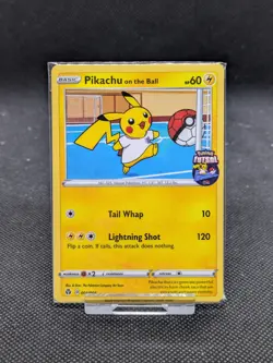 Pikachu On The Ball 001/005 Special Futsal Promo Pokemon Card New & *Sealed* - Image 1