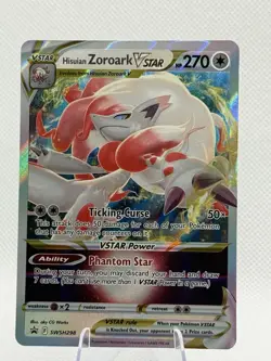 Hisuian Zoroark VSTAR SWSH298 SWSH: Sword & Shield Promo Cards Holo - Image 1