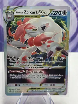 Hisuian Zoroark VSTAR SWSH298 SWSH: Sword & Shield Promo Cards Holo - Image 1