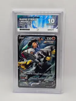 ACE 10 Rapid Strike Urshifu V TG20 Brilliant Stars Holo Pokemon Card - Gem Mint - Image 1